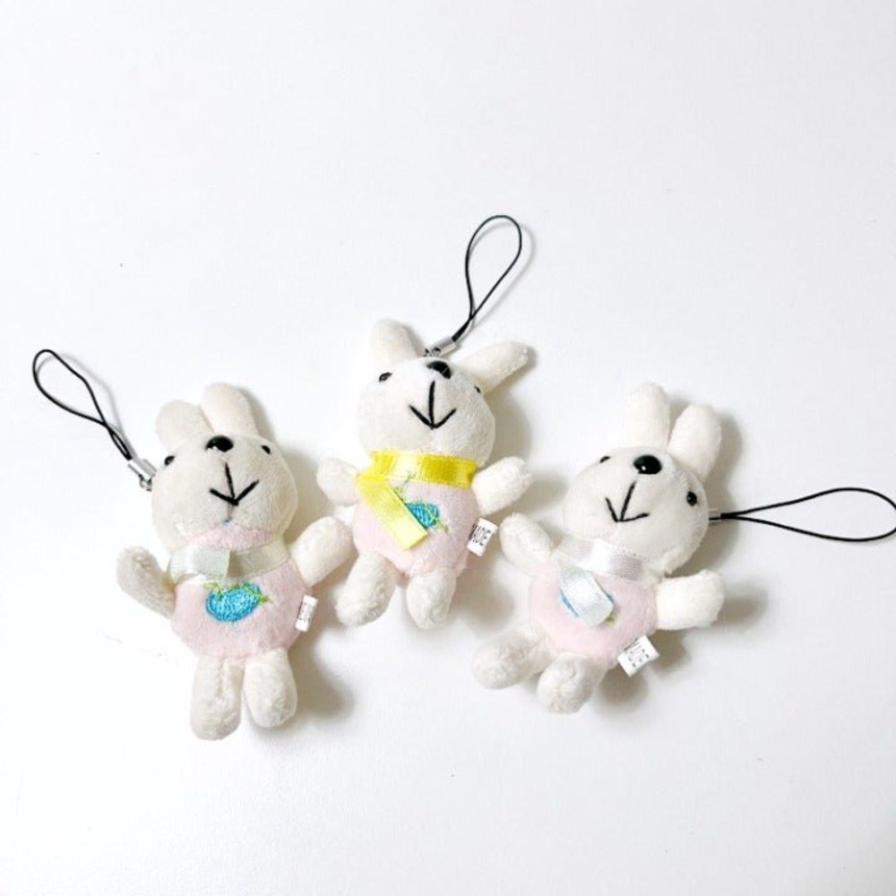 Lot of Bunny Keychains NWOT
